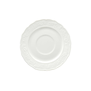 Spodek pod filiżankę 13,5 cm porcelanowy OLIMPIA