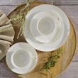 Talerzyk deserowy śniadaniowy 21 cm porcelanowy RIANON 8