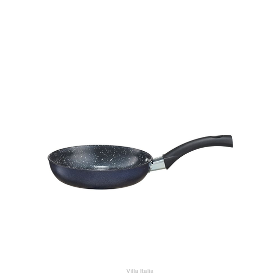 Granatowa patelnia aluminiowa na indukcję