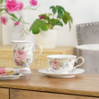 Filiżanka do herbaty porcelanowa  200 ml ze spodkiem KATE 10