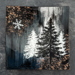 Półmisek prostokątny szklany Talerz do ciasta 25 x 20 cm FROST 7