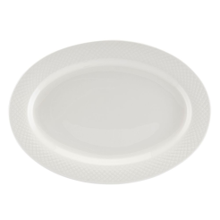 Półmisek owalny porcelanowy 31 cm BARI WHITE