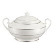 Serwis obiadowo kawowy porcelanowy na 12 osób z wazą BLANCHE 8