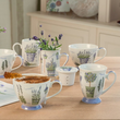 Kubek porcelanowy dekorowany 280 ml LAWENDA3 1