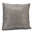 Poduszka dekoracyjna 45x45 cm szara ORION 1