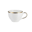 filiżanka do espresso ze złotą linią