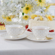 Komplet filiżanek porcelanowych 200 ml 6 sztuk ALEXIA 7