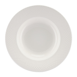 Talerz głęboki porcelanowy 23 cm BARI WHITE