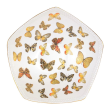 Misa dekoracyjna Patera porcelanowa malowana złotem MARIPOSA 30 cm 3