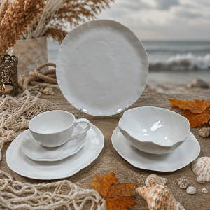 Zestaw śnaidaniowy porcelanowy dla 1 osoby  UNICO 55
