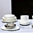 Półmisek okrągły porcelanowy 30 cm BOSTON WHITE 2