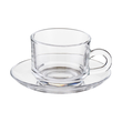 Komplet filiżanek szklanych 2 sztuki Zestaw prezentowy TALITA 6