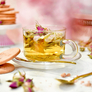 Komplet filiżanek szklanych 2 sztuki Zestaw prezentowy TALITA