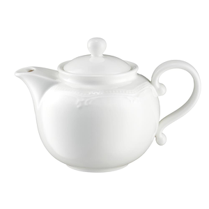 Dzbanek z porcelany wzmocnionej z tłoczonym wzorem