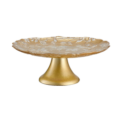 Patera na ciasto szklana 27 cm PLANTA