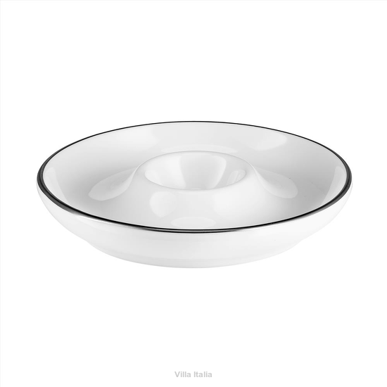 Kieliszek na jajko porcelanowy PLUS PLATIN
