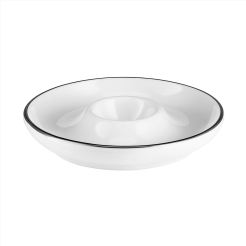 Kieliszek na jajko porcelanowy PLUS PLATIN