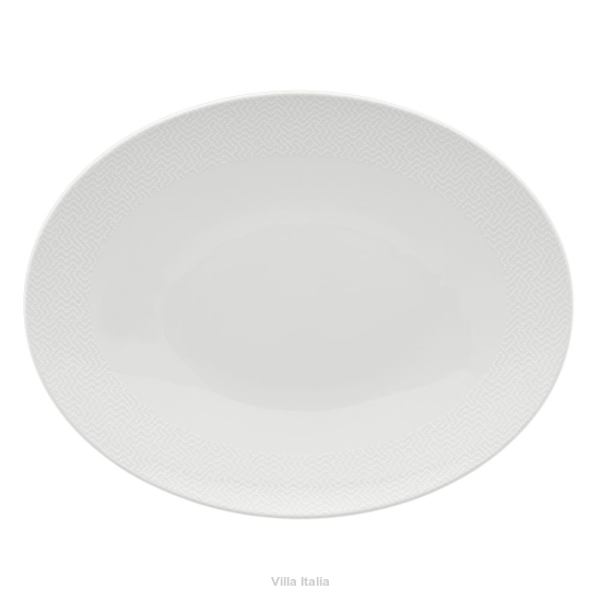 Półmisek porcelanowy owalny 33 cm AURA