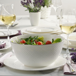 Serwis obiadowy porcelanowy na 12 osób z wazą BARI PLATIN 5