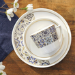 Serwis obiadowo kawowy porcelanowy na 6 osób AZULEA 3