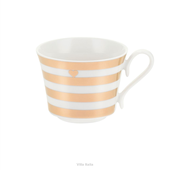 Filiżanka porcelanowa bez spodka 220ml MARGOT gold