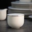 Serwis kawowy na 6 osób porcelanowy PLUS PLATIN 7
