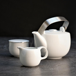 Serwis kawowy na 6 osób porcelanowy PLUS PLATIN 3