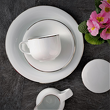 Serwis kawowy na 6 osób porcelanowy PLUS PLATIN 17