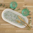 Półmisek porcelanowy Talerz owalny 34,5 cm NORIKO GREEN 6