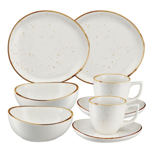 Zestaw śniadaniowy dla 2 osób porcelanowy AMMOS