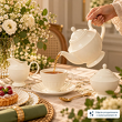 Zestaw serwingowy do herbaty ceramiczny UNICO 70