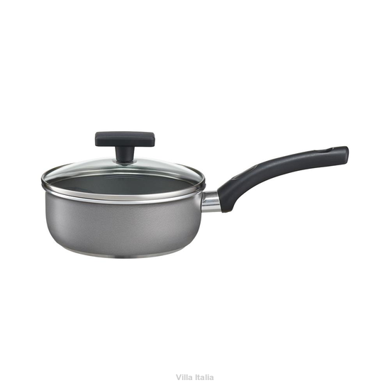 Rondel aluminiowy ze szklaną pokrywką