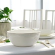 Salaterka porcelanowa ze złotem