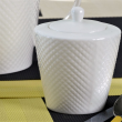 Przykrywka do cukiernicy 5,5 cm porcelanowa BARI WHITE 4