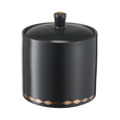 Serwis kawowy porcelanowy na 6 osób GAJA Black 12