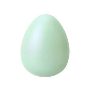 Jajko szklane dekoracyjne zielone 12 cm MERIDA mint 