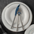 Talerzyk deserowy śniadaniowy 21,5 cm porcelanowy PLUS PLATIN 4