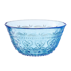 Miseczka szklana niebieska 15 cm FIORINO