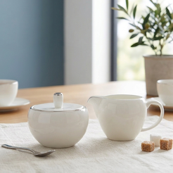 Zestaw porcelanowy cukiernica i mlecznik  UNICO 19