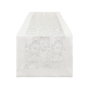 Bieżnik biały 45 x 160 cm NINA