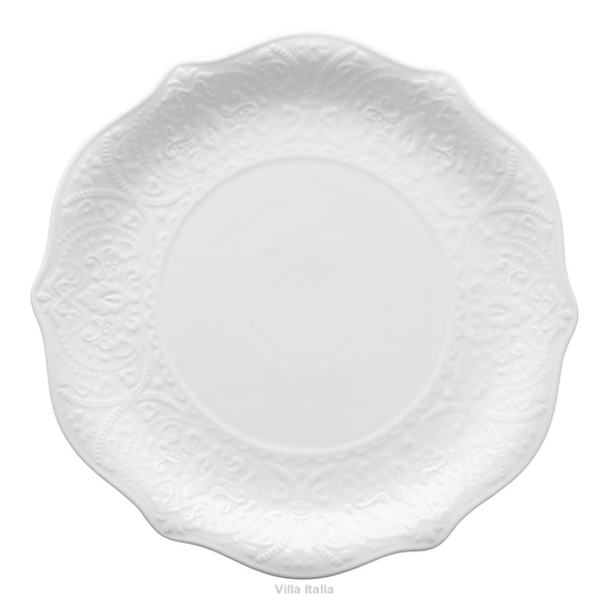 Elegancki talerz na ciasto porcelanowy 30 cm