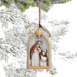 Zawieszka 10 cm Ozdoba świąteczna HOLY FAMILY 5