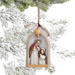 Zawieszka 10 cm Ozdoba świąteczna HOLY FAMILY 5