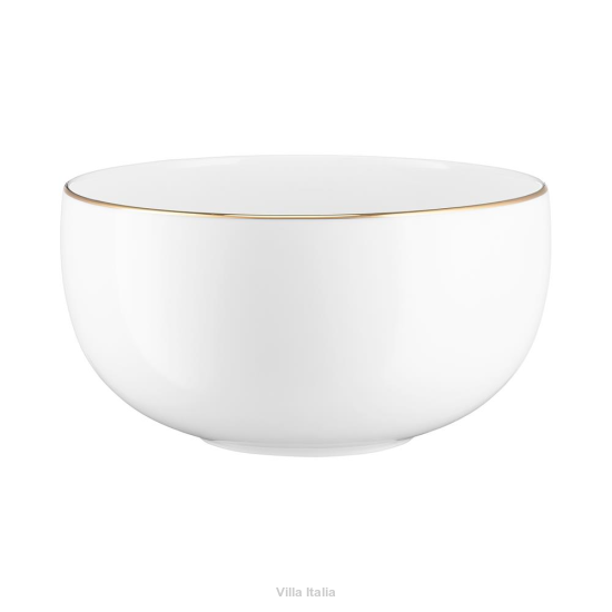 Salaterka 21 cm porcelanowa PLUS GOLD