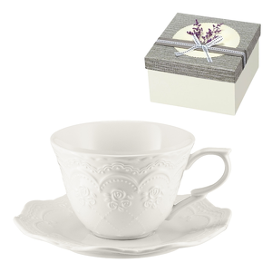 Filiżanka porcelanowa 220 ml AURELIA w pudełku prezentowym