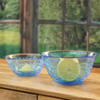 Miseczka szklana 13 cm niebieska INDIGO 1