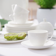 Komplet filiżanek do kawy herbaty porcelanowych 260 ml 6 szt. BOSTON White 3