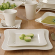 Talerz płytki porcelanowy kwadratowy 25x25 cm LINARA  2
