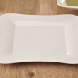 Talerz płytki porcelanowy kwadratowy 25x25 cm LINARA  1