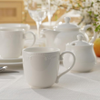 luksusowy kubek porcelanowy biały do jadalni Villa Italia
